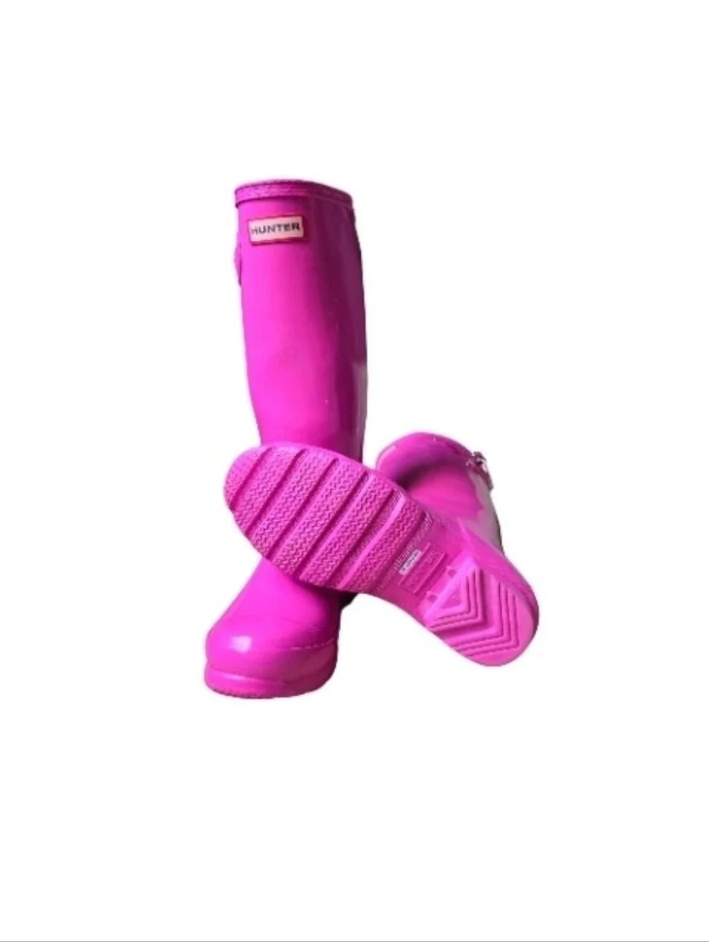 Hunter Original Pink Rain Boots W4/Kids 5